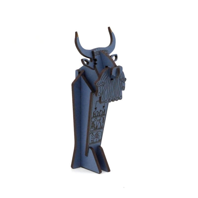 Bull-Headed Lyre 3-d Wooden Puzzle