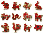 Chinese Zodiac Enamel pins