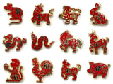 Chinese Zodiac Enamel pins