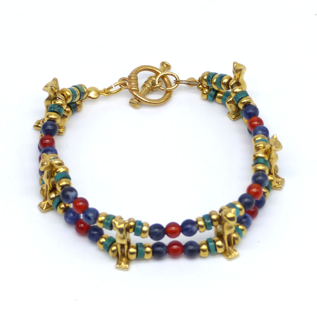 Bastet Cat Bracelet