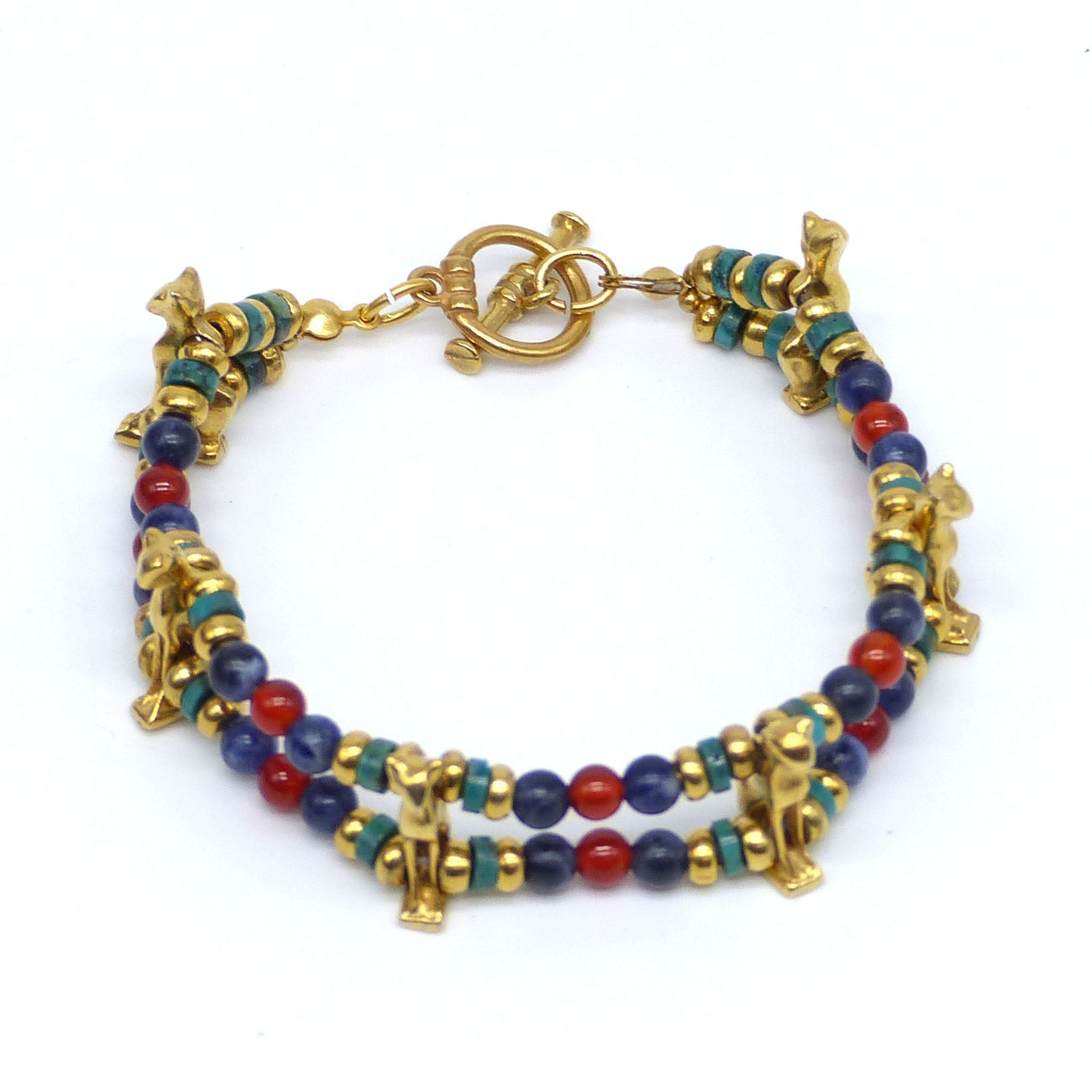 Bastet Cat Bracelet