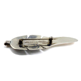 Sterling Silver Navajo Feather pin by Lena Platero