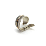 Sterling Silver Navajo Feather ring by J Wilson