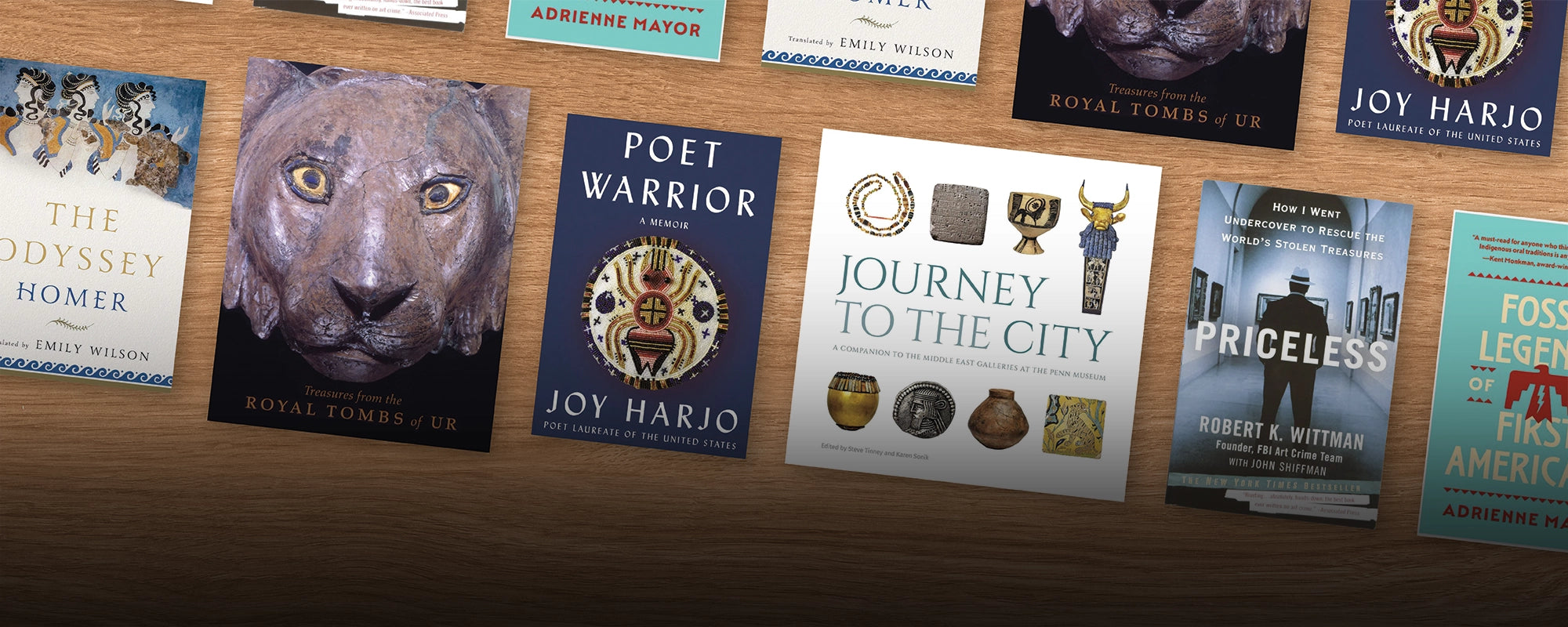 Selection of Books available in the shop