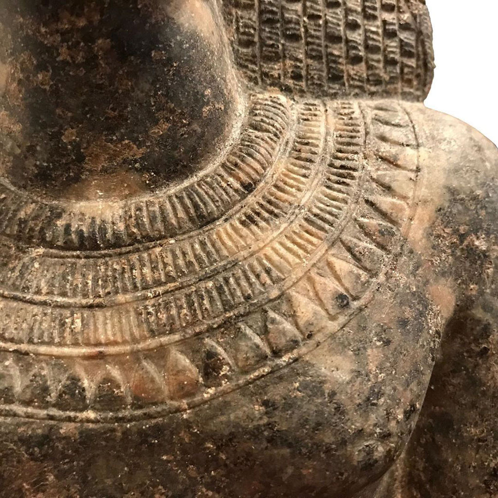 Egyptian Pharaoh Granite Sculpture