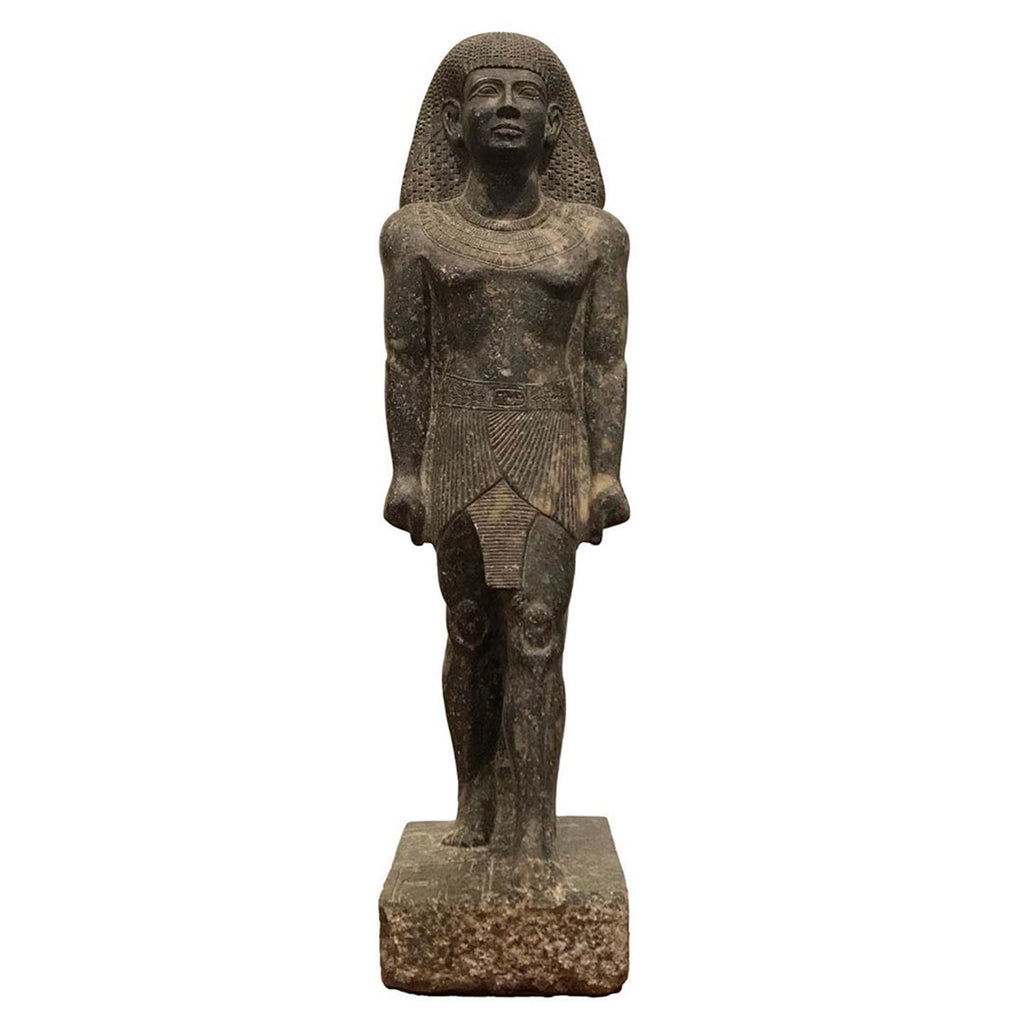 Egyptian Pharaoh Granite Sculpture