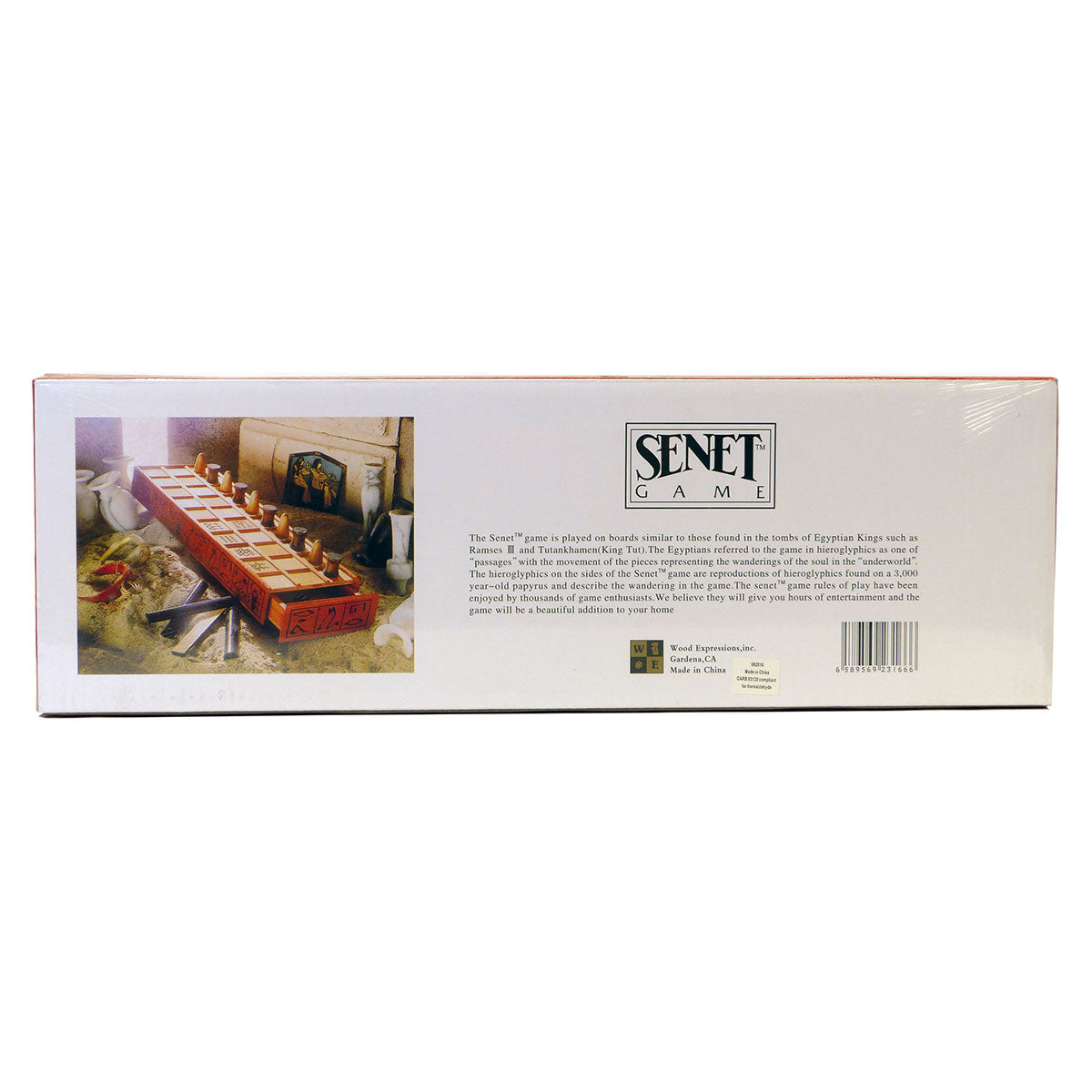 Senet Wood Board Game