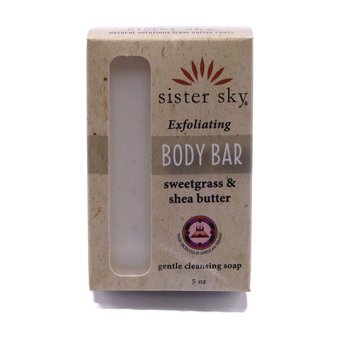 Sister Sky Sweetgrass and Shea Butter Body Bar 5oz