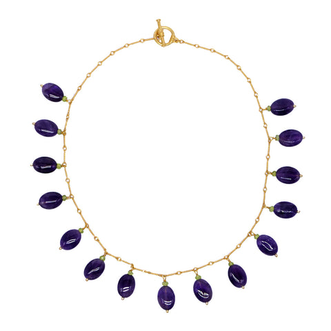 Classical Amethyst Necklace