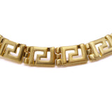 Classical Meander Link Necklace