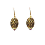 Aphrodite Coin Earrings