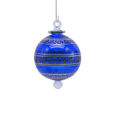 Egyptian Glass Ornaments: Large Round Oval/Disc and Drop