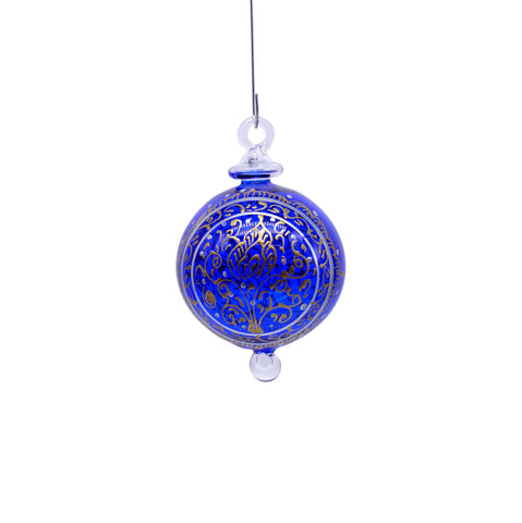 Egyptian Glass Ornaments: Small Round/Oval