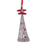 Beaded Christmas Tree Ornament